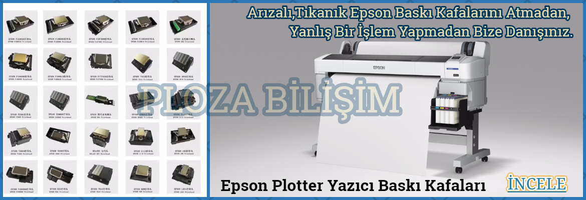 epson plotter baskı kafası
