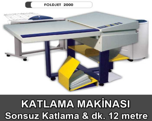Foldjet 2000 Katlama Makinası